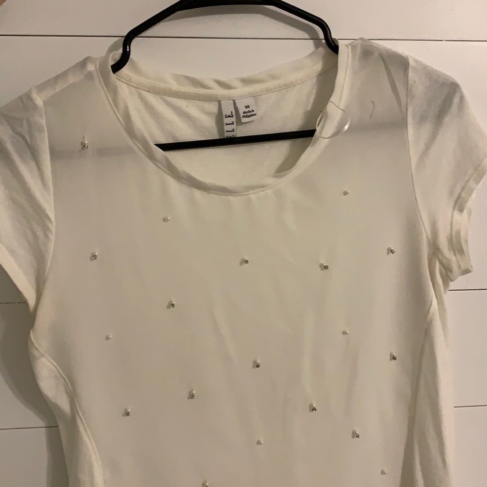 White dress under shirt